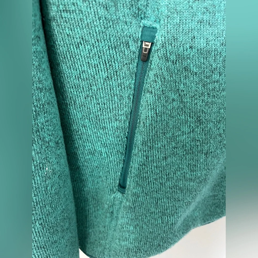 Knit zip-up cardigan by LL Bean, XL